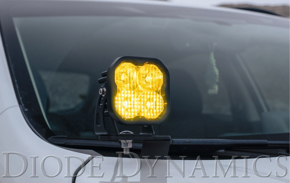 Diode Dynamics SS3 lights, shown in amber.