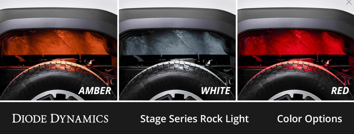 Diode Dynamics Rock Light Colors