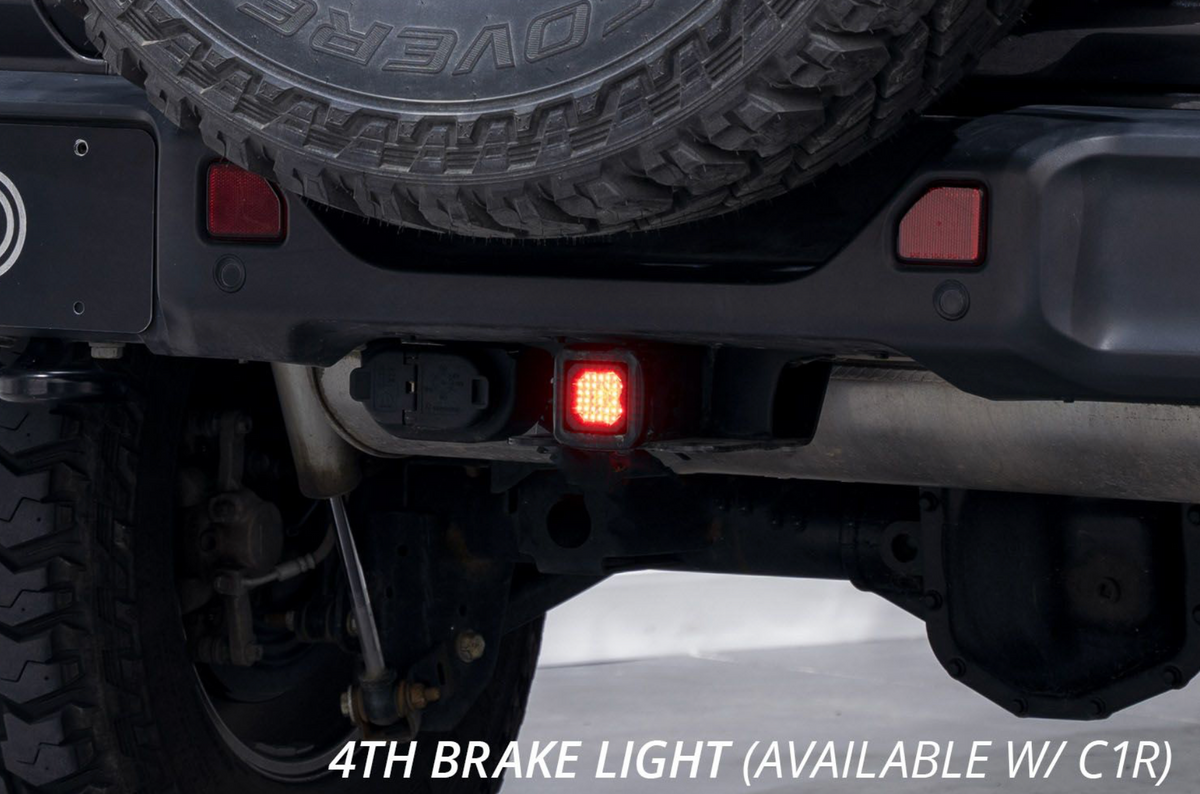 Diode Dynamics HitchMount Reverse Light, showing 4th Brake Light (C1R Variation)