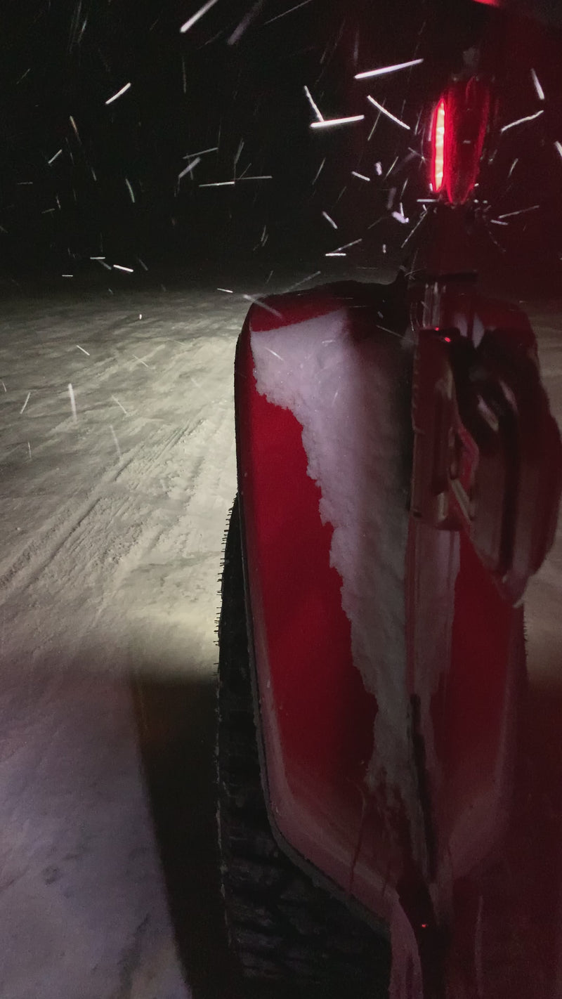 Insight Fusion Air winter test on Lake Winnipeg.